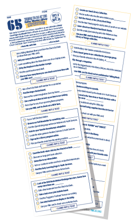 65 Things to Do at RML Expedition log